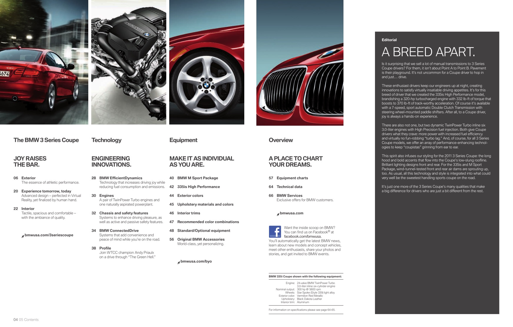 2011 BMW 3-Series Coupe Brochure Page 31